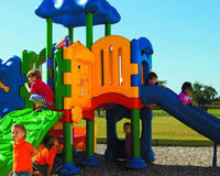 The Most Popular Playground Equipment in the U.S. - Discovery Range Playground With Roof