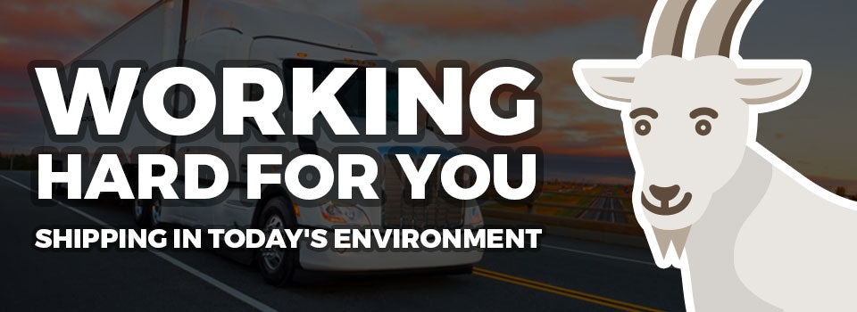 WillyGoat and Shipping in Today's Environment