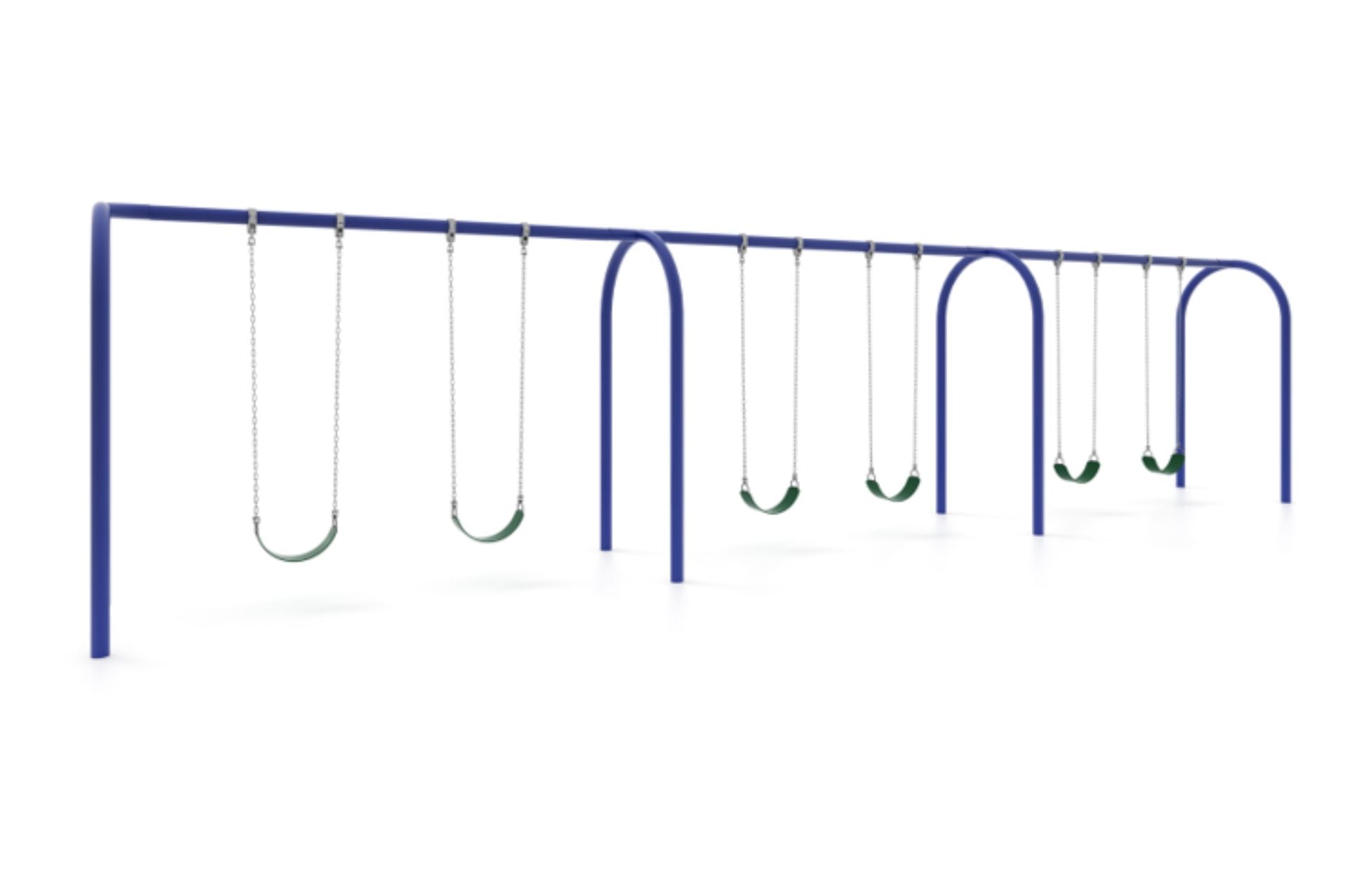 3.5 Inch Metal Post Arch Swing Set