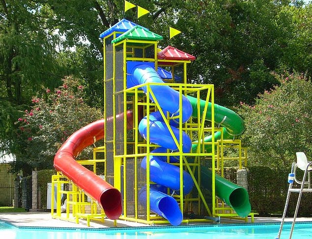 3 Slide Water Slides