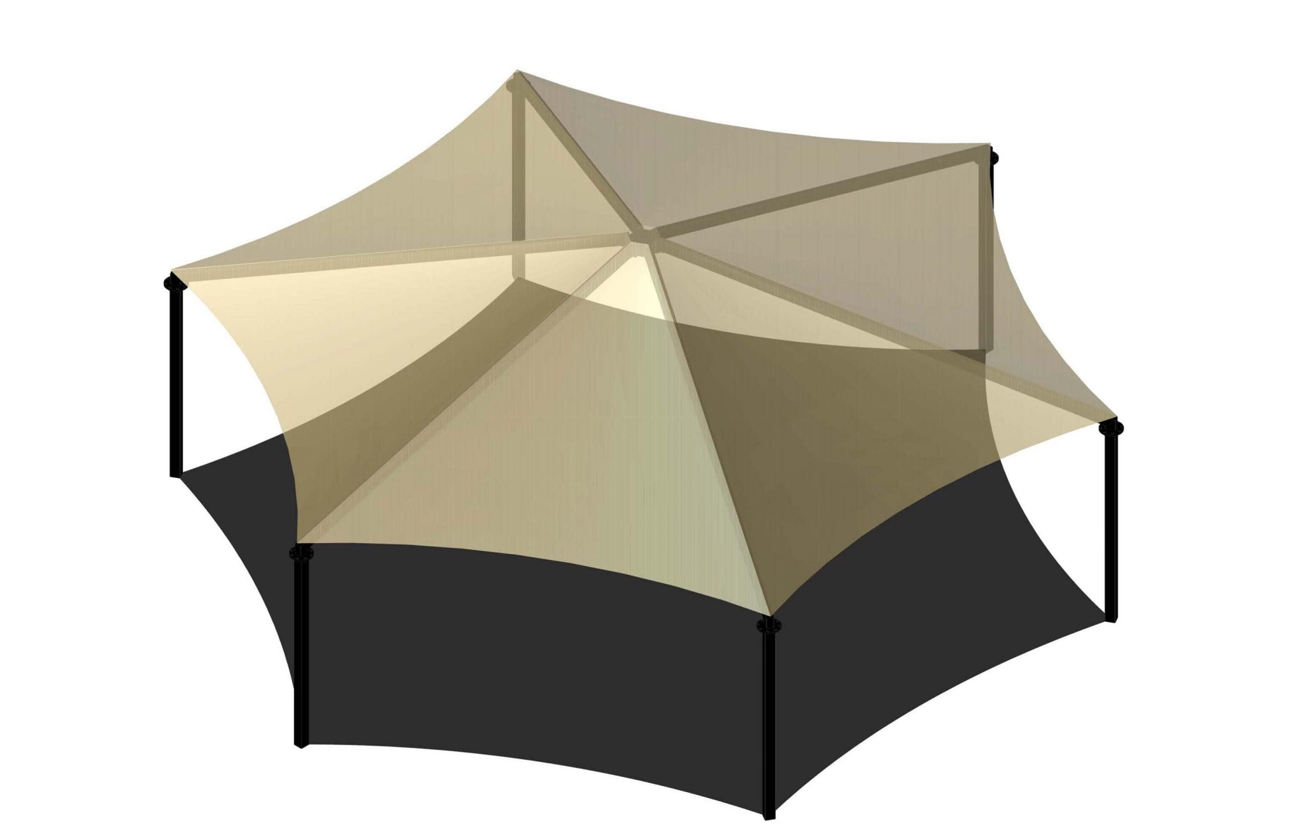 Hexagon Shade Structure