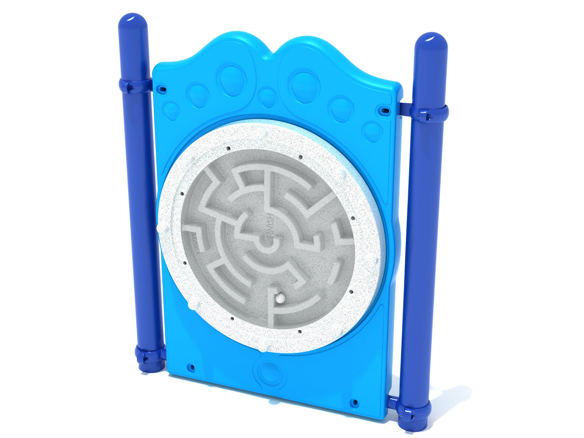 Freestanding Ball Maze Panel with Posts