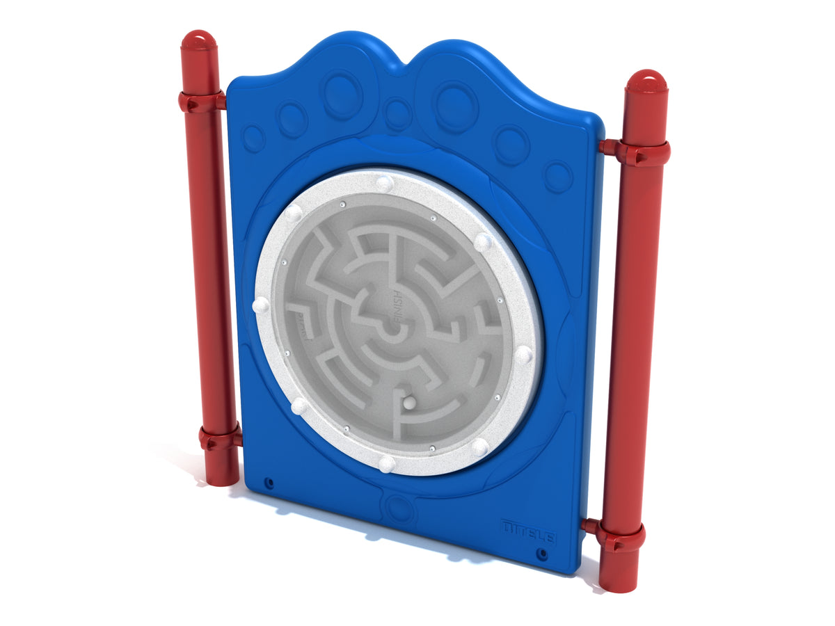 Freestanding Ball Maze Panel with Posts