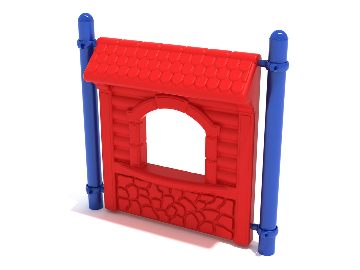 Freestanding Store Panel with Posts
