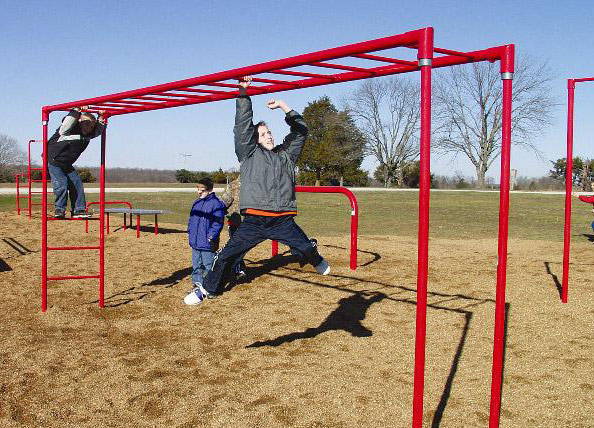 Playground Parallel Bars & Climbing Equipment