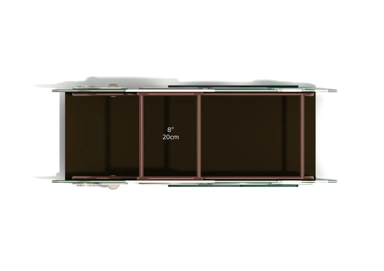 Overhead view of colorful toddler train play structure with interactive Tic Tac Toe panels and hand grips