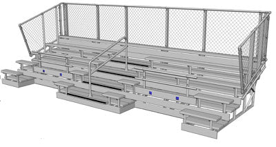 ADA Series Galvanized Steel Frame Bleachers
