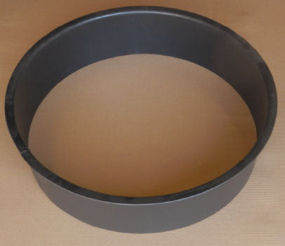 Fire Ring heavy duty black steel circular fire pit ring with reinforced top flange for outdoor use