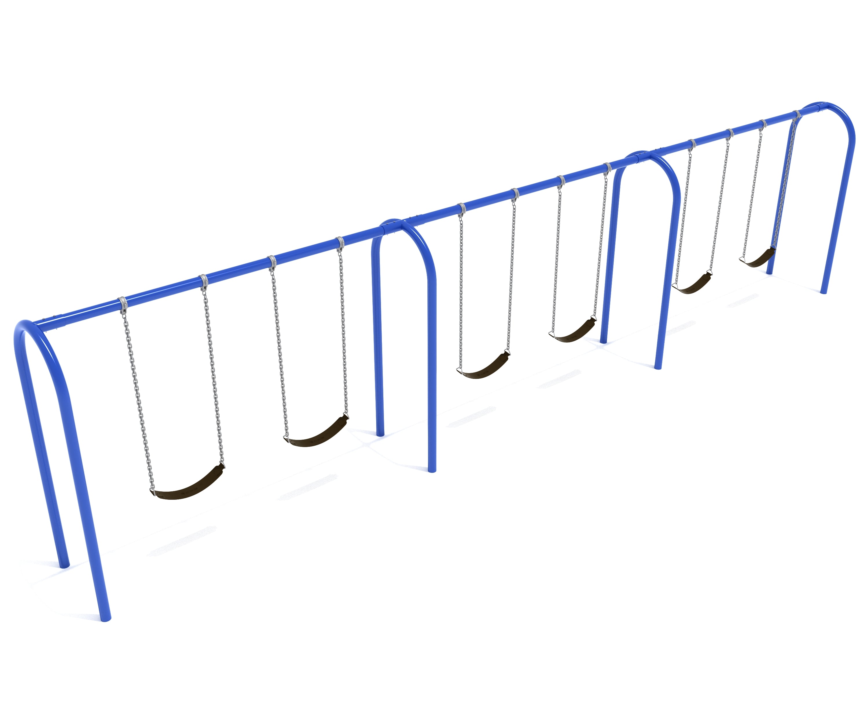 Arch Swing Frame - 2 Swings - 3 Bay Pacific Blue