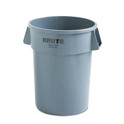 SportsPlay Trash Receptacle Liner gray plastic liner designed for SportsPlay steel perforated trash receptacles