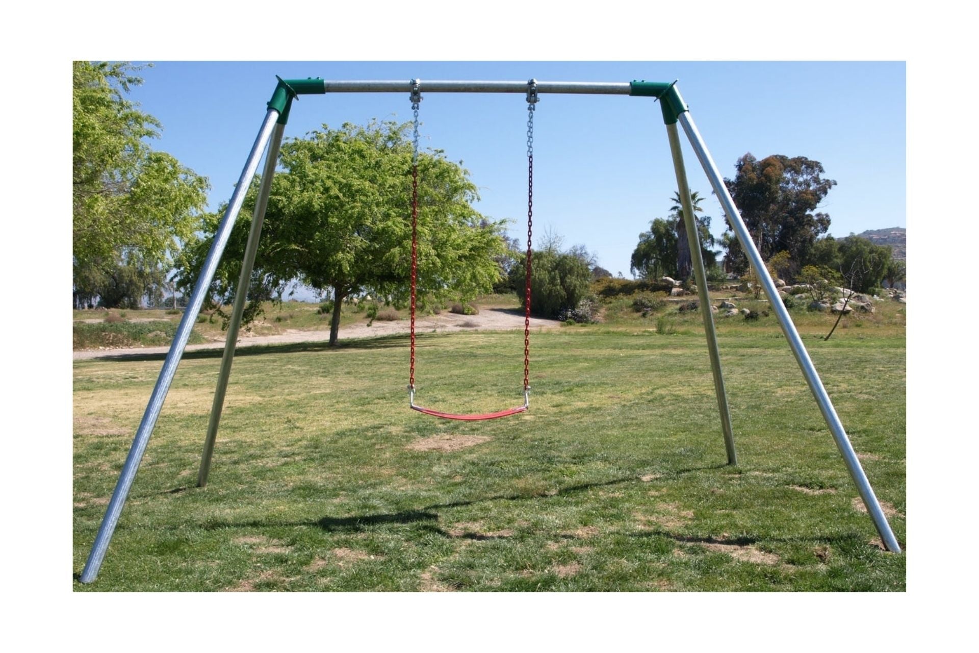 Standard Foot High Swing Set WillyGoat Playgrounds