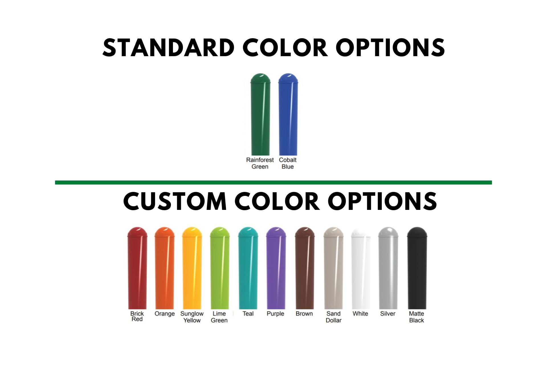 8 Feet High Elite 5 Inch Single Post Swing