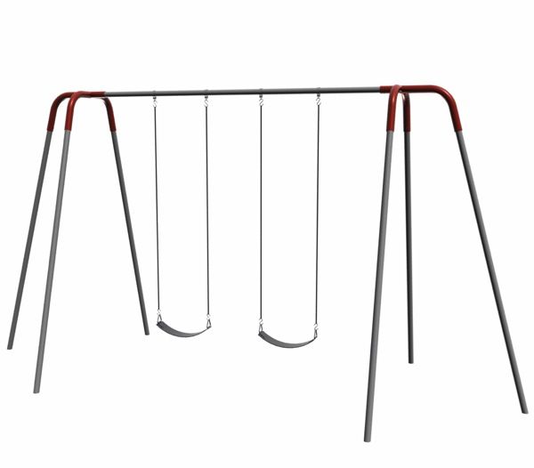 Heavy Duty Modern Swing Set - Your Choice of 2 to 8 Seats, 8 to 12 Feet Tall