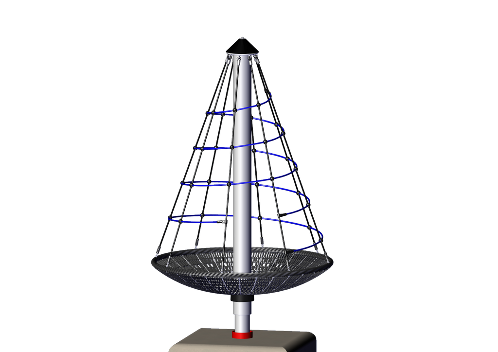 Carousel Ada Ramp Spiral Carousel (ADA Compliant Version) | WillyGoat Playgrounds