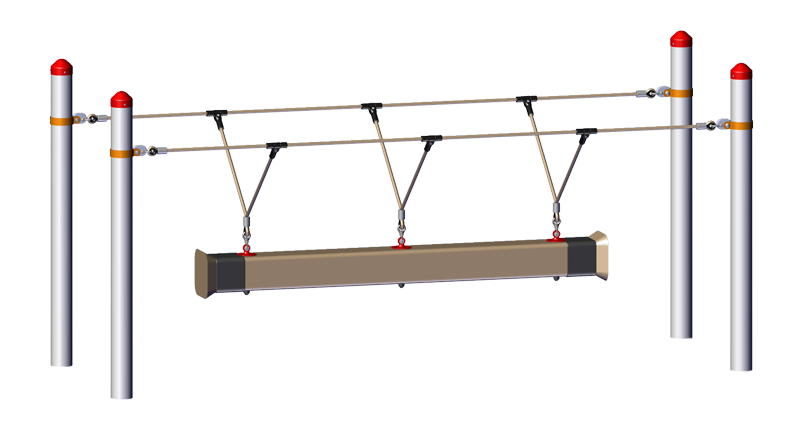 BigRope Swinger Balance Beam Swing