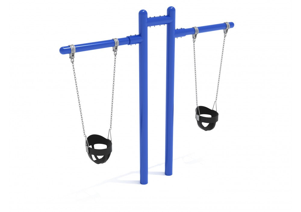 Single Post Swing Set  WillyGoat Playgrounds