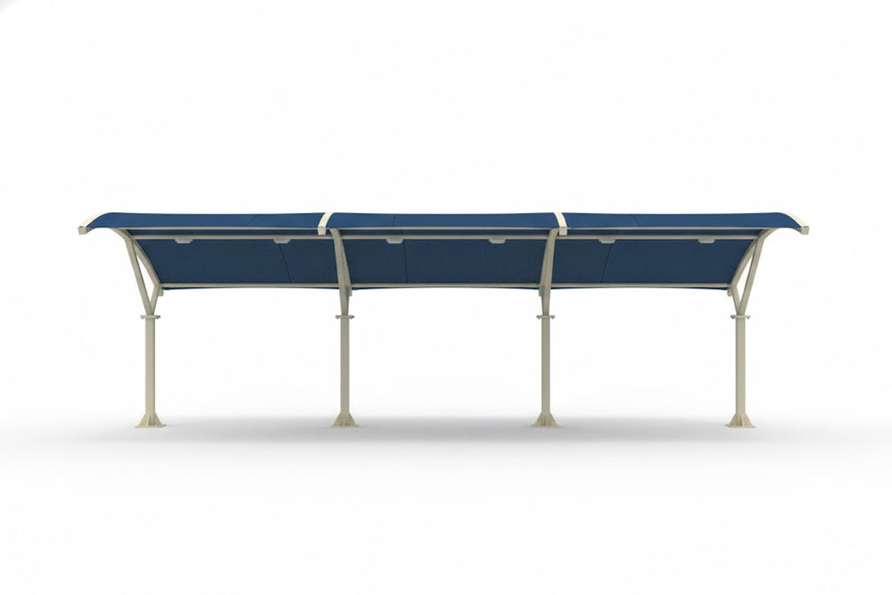 Eclipse 2 Post Arch Shade Structure | Shade Canopy | WillyGoat Playgrounds