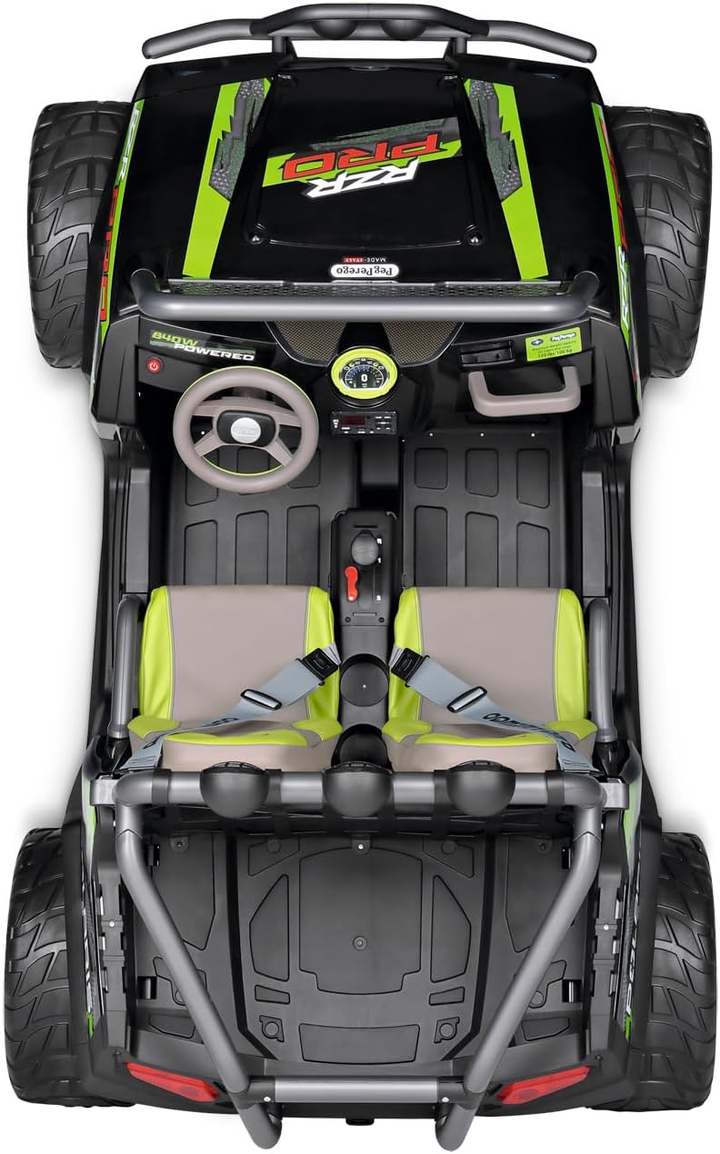 Polaris RZR PRO Green Shadow 24-Volt Ride On Vehicle | WillyGoat ...
