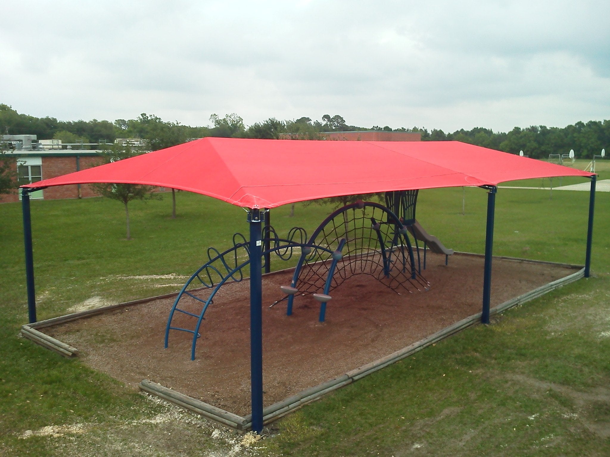 6 Post Hip Shade Structure