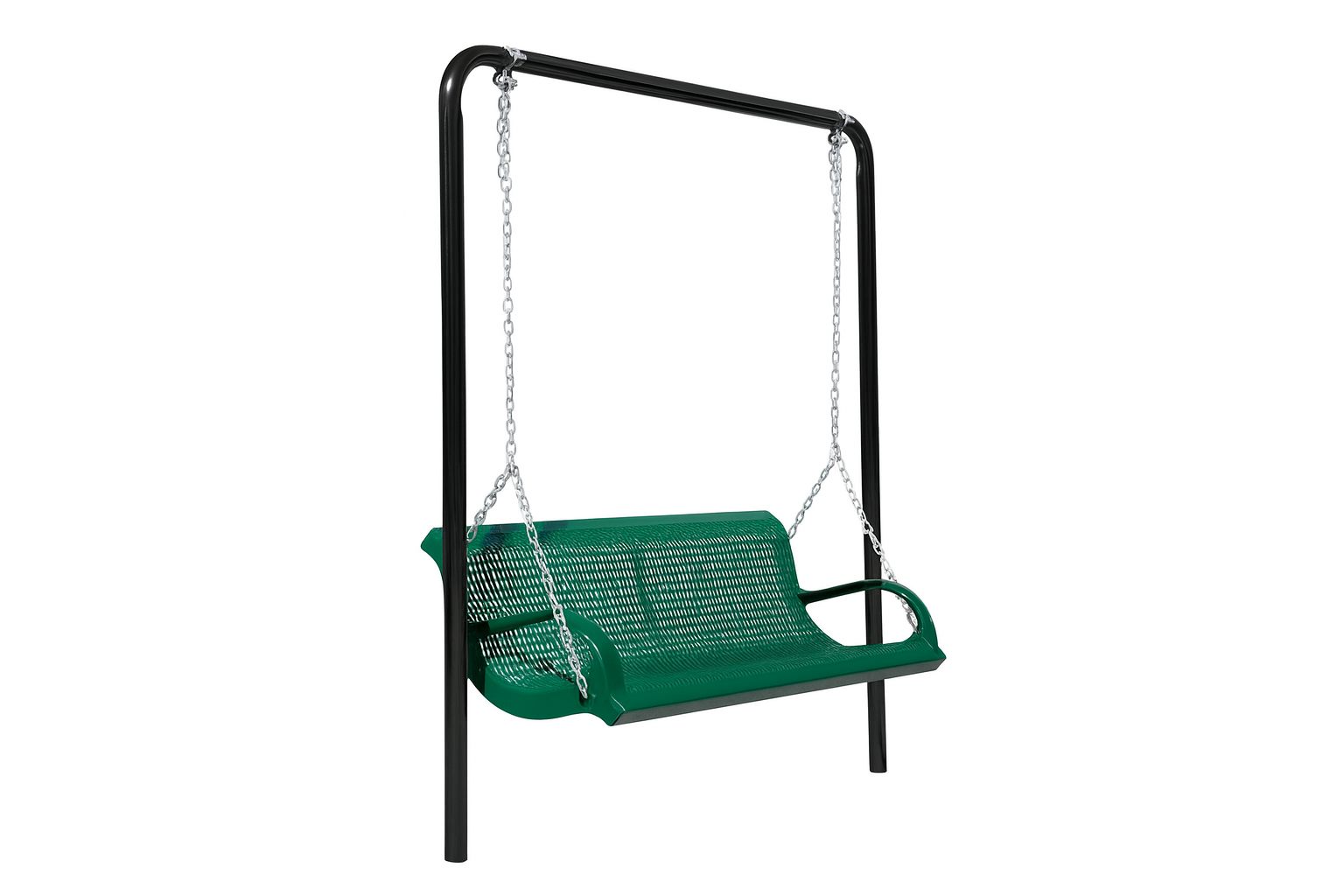 Commercial Grade Steel Lawn Swing and Frame