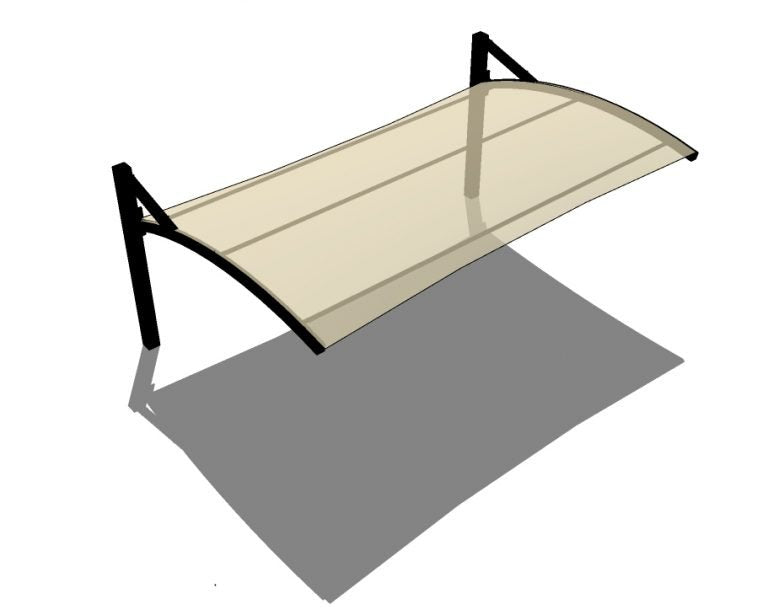 Arched Full Cantilever Shade Structure
