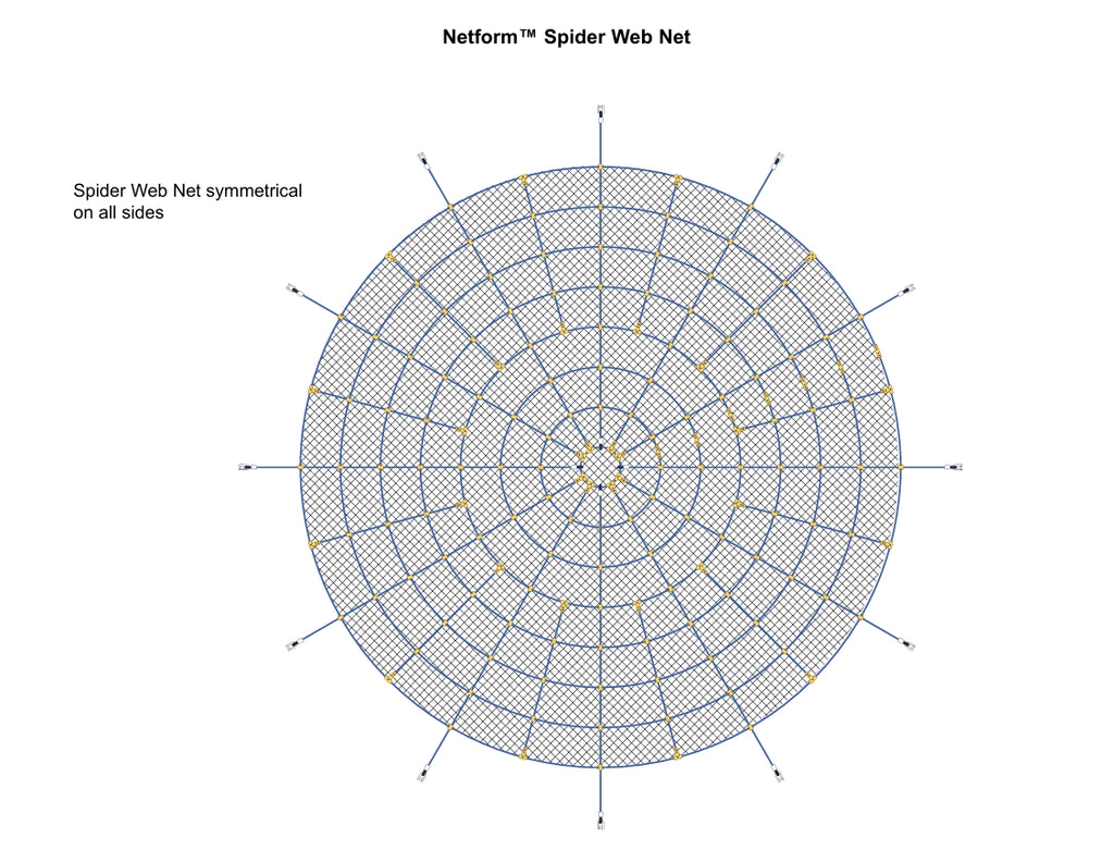 Spider Net Methods Spider Web Net | WillyGoat Playgrounds