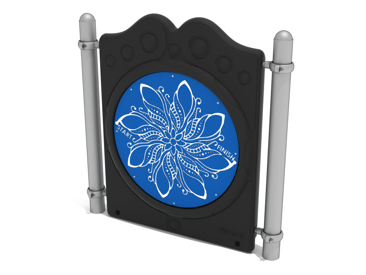 Freestanding Finger Maze Panel with Posts