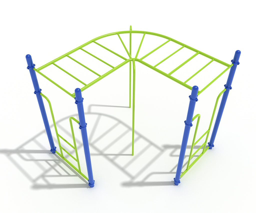 Horizontal Rungs 90-Degree Straight Rung Horizontal Ladder | WillyGoat Playgrounds