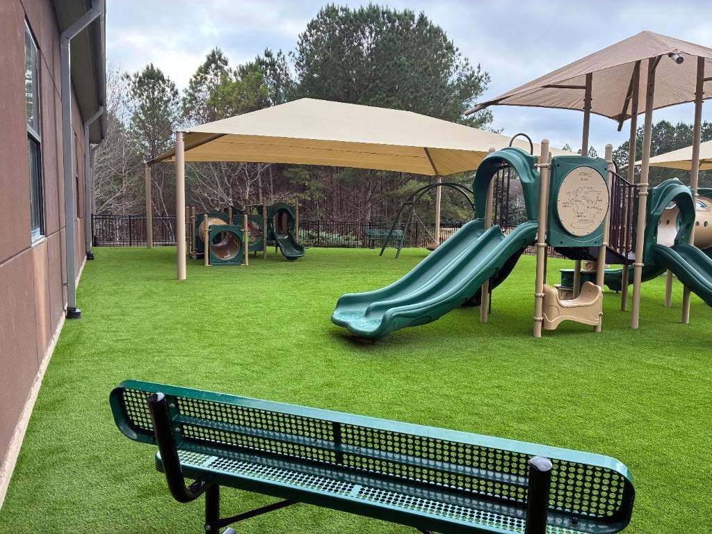 Turf Playground Surfacing Fully Installed