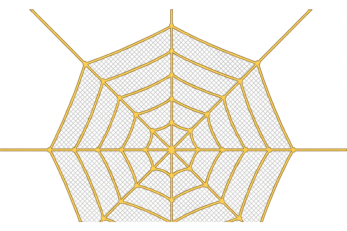Spider Web Net | WillyGoat Playgrounds