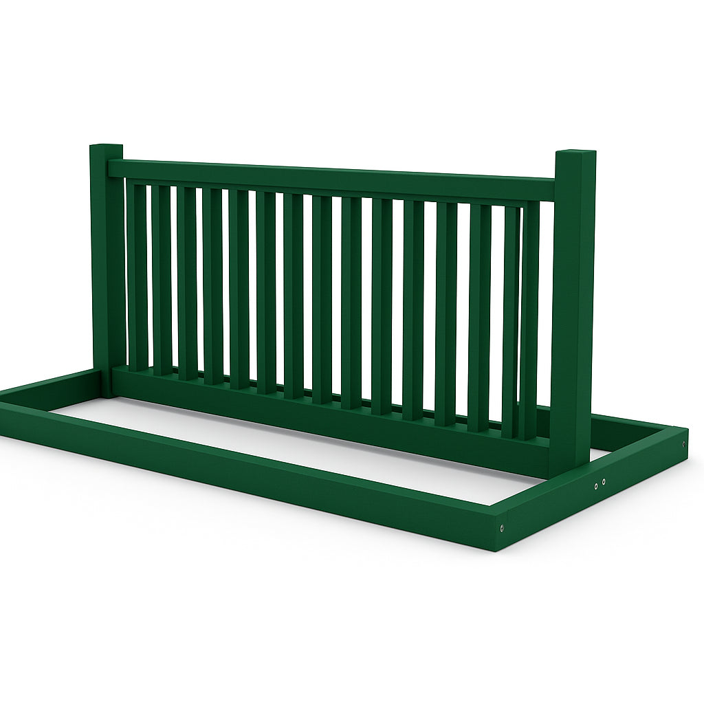 Rectangular Bike Rack Grid Bike Recycled Plastic Rack | WillyGoat Playgrounds
