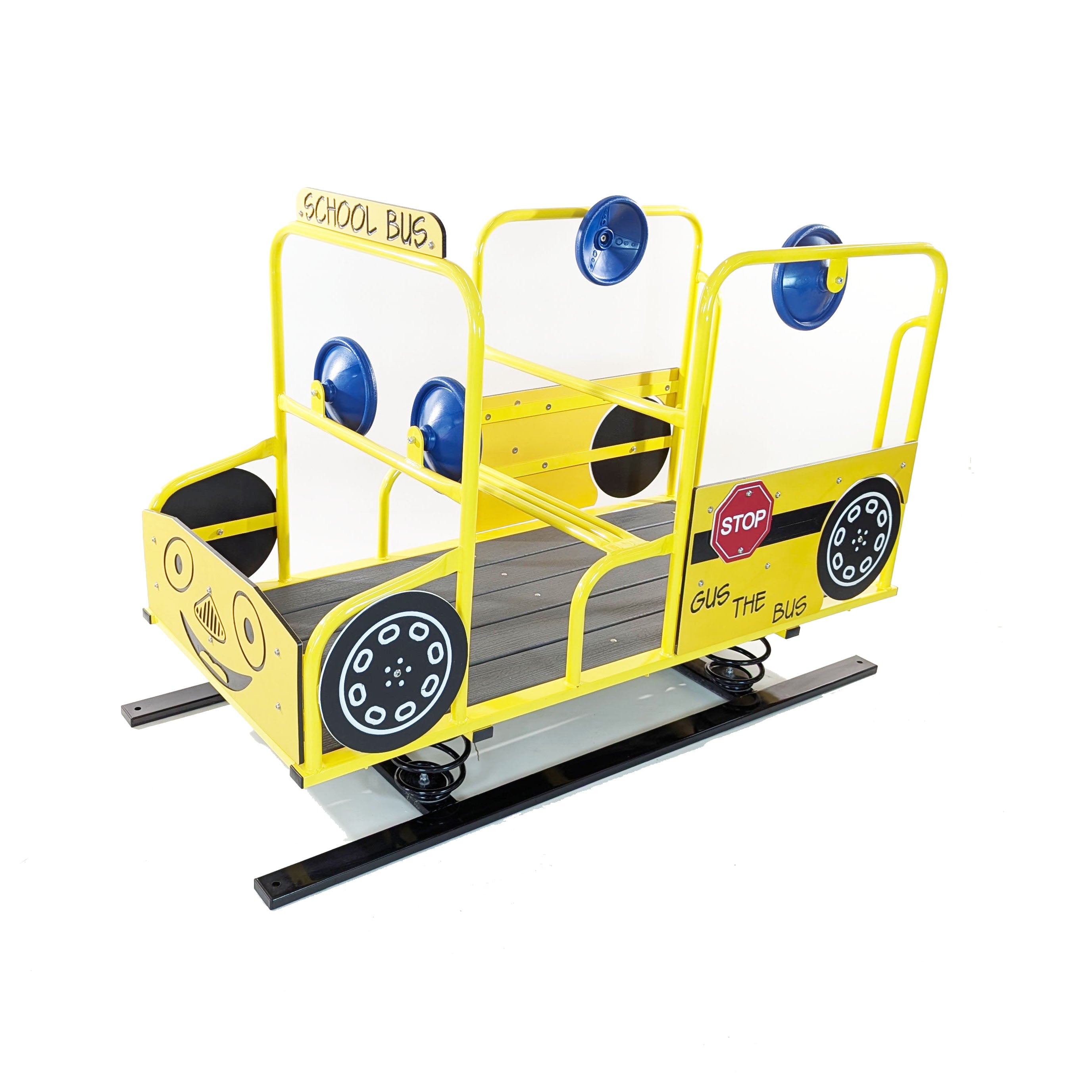 Gus the Bus School Bus Spring Bouncer