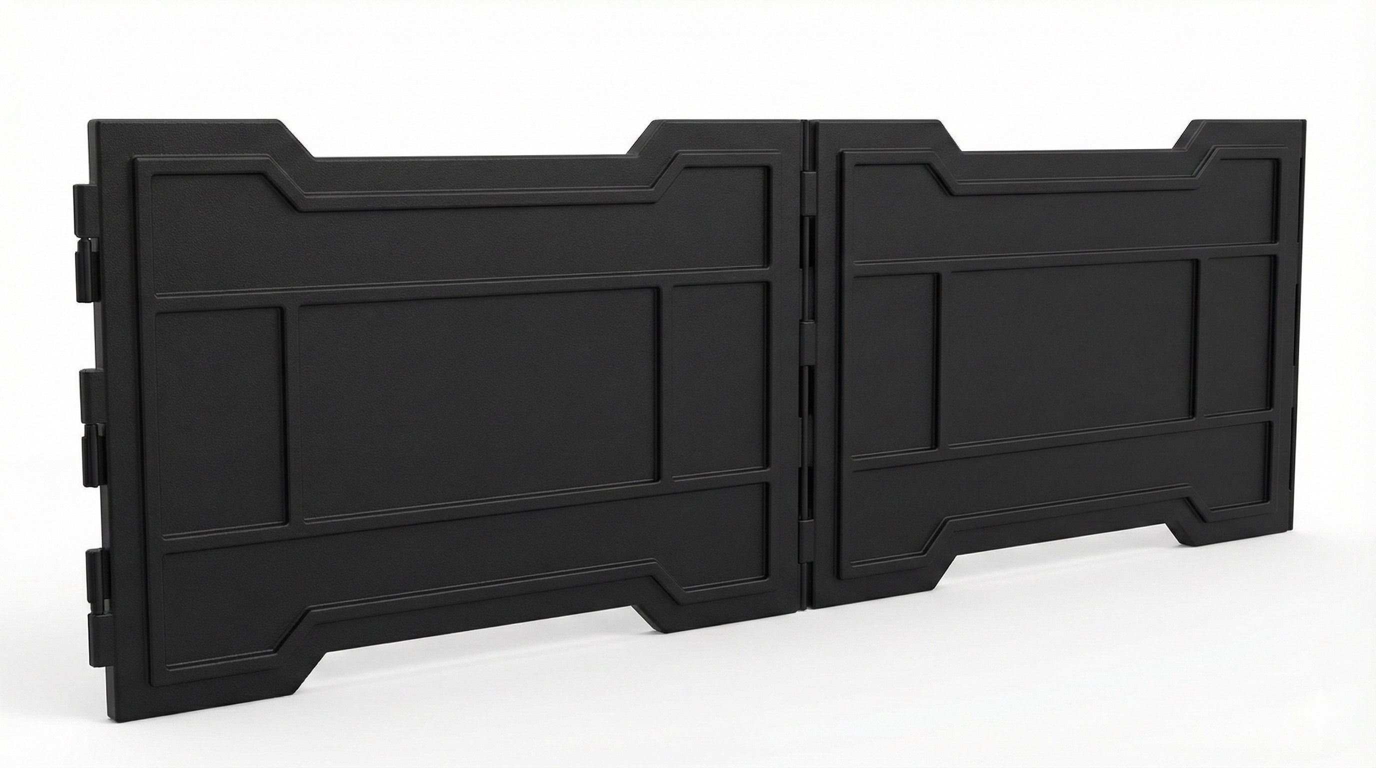 GaGa Ball Pit individual black foldable panel with hinge connectors for customizable play area expansion