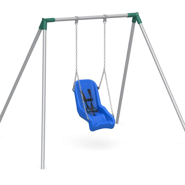 Standard 8 Foot High ADA Swing Set | WillyGoat Playgrounds