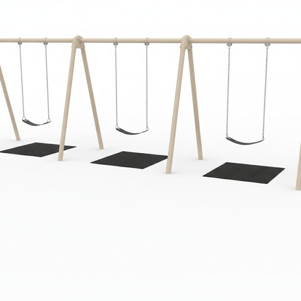 Rubber Swing Mats - Playground Slide Rubber Mat | WillyGoat