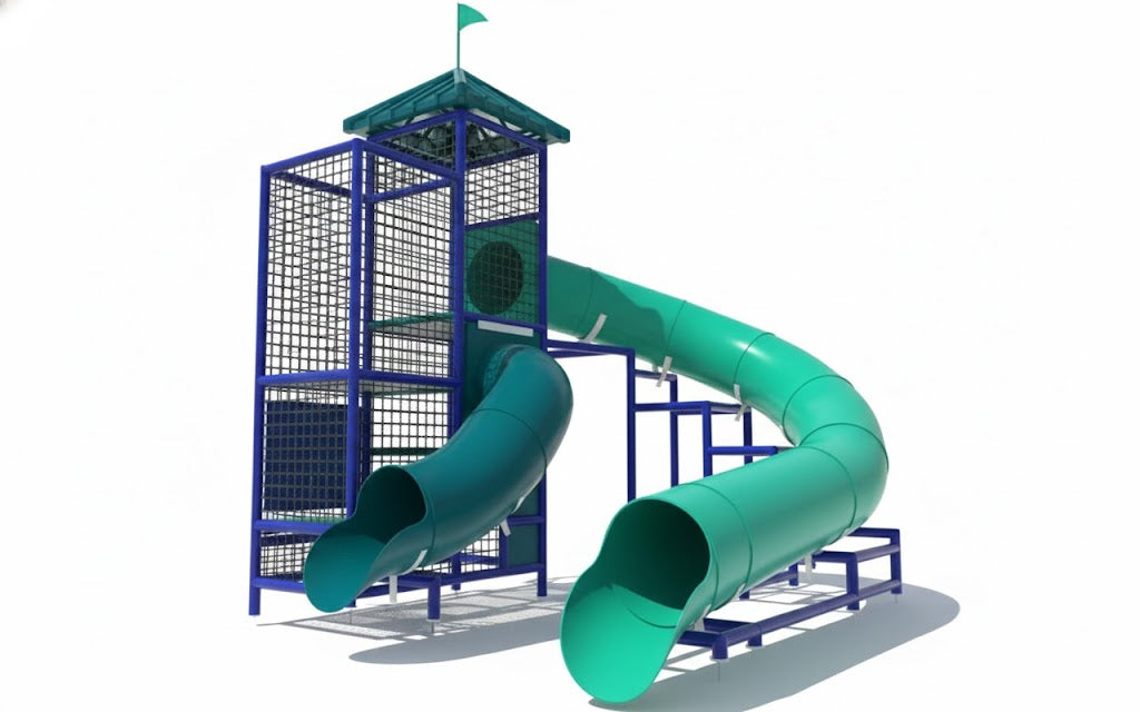 Commercial Water Slides | WillyGoat Playgrounds