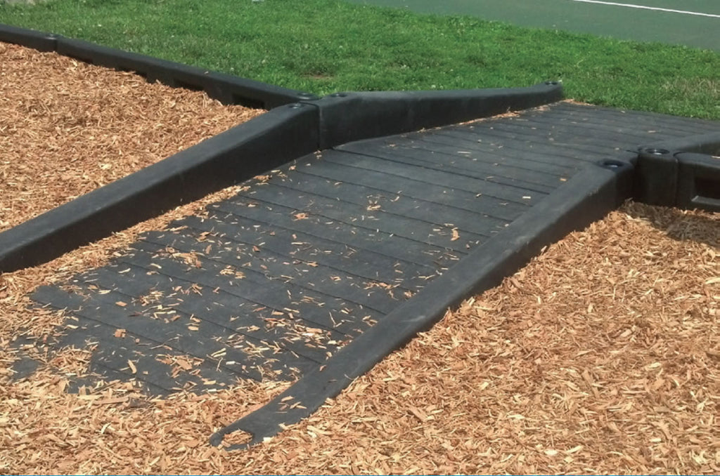 Ada Quick Ramp ADA Accessible Full Ramp | WillyGoat Playgrounds