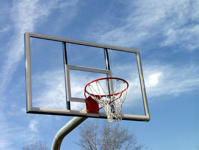Basketball Goal And 4.5 Inch Post - Acrylic Rectangle