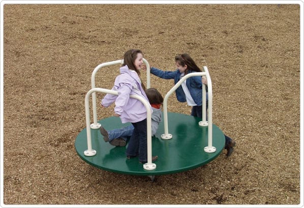 Merry Go Round, Various Colors (6', 8', or 10' Diameters) | WillyGoat Playground & Park Equipment