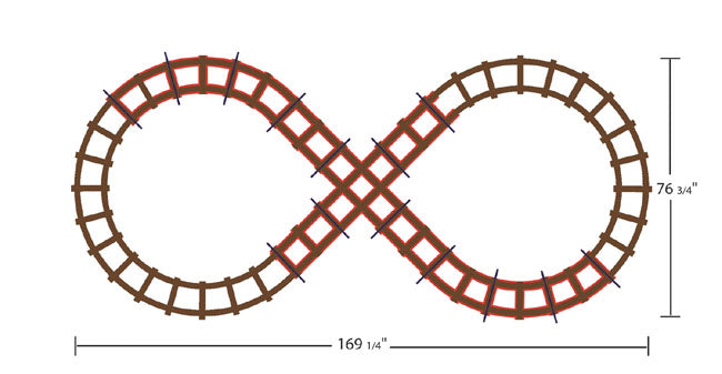 peg perego train Peg Perego Figure 8 Conversion Track