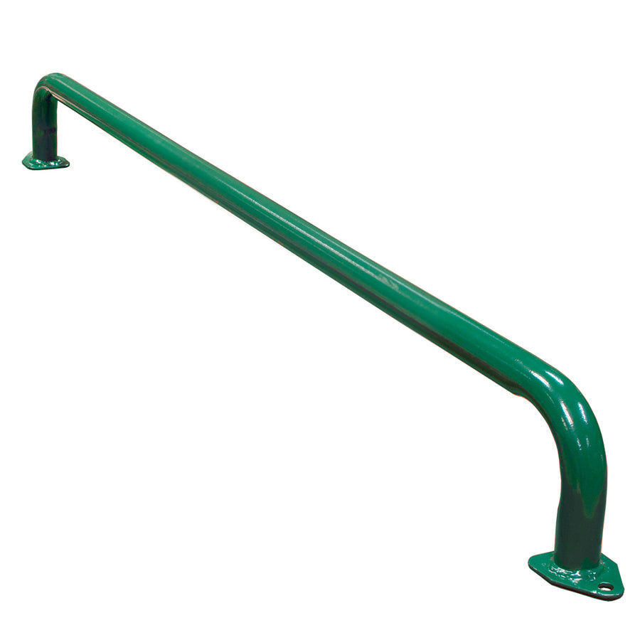 Metal Safety Handrail Coated Green 37 Inch, Pair of 2 | WillyGoat ...