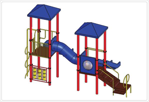 Seth Modular Playground | WillyGoat Playground & Park Equipment