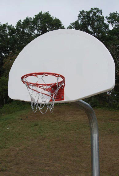 Heavy Duty Basketball Goal With Aluminum Fan, Net Options