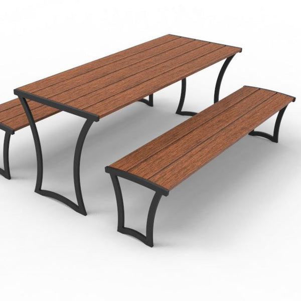 テーブル+チェア LOGOS - LOGOS WOOD PICNIC TABLE SET LOGOS WOOD PICNIC TABLE SET