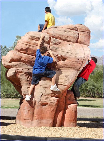 NatureRocks Sandstone Boulder (Various Sizes) | WillyGoat Playground & Park Equipment