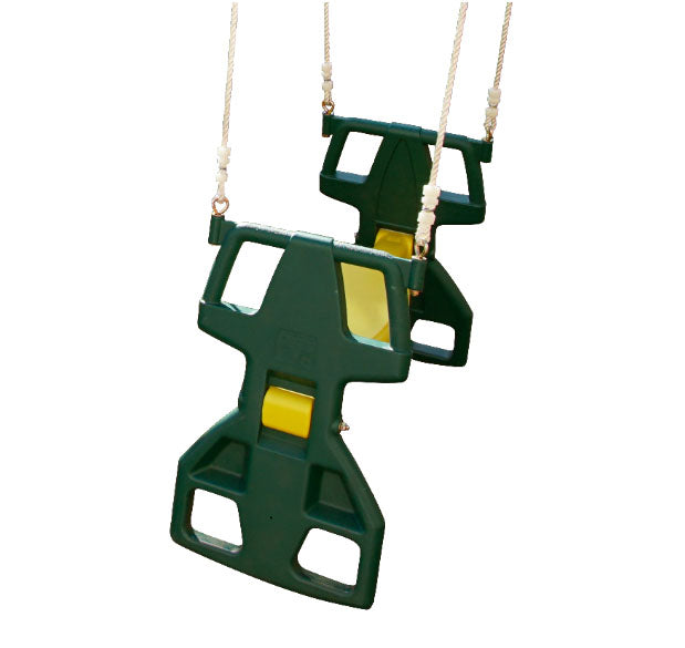 Glider Swing - Green And Yellow