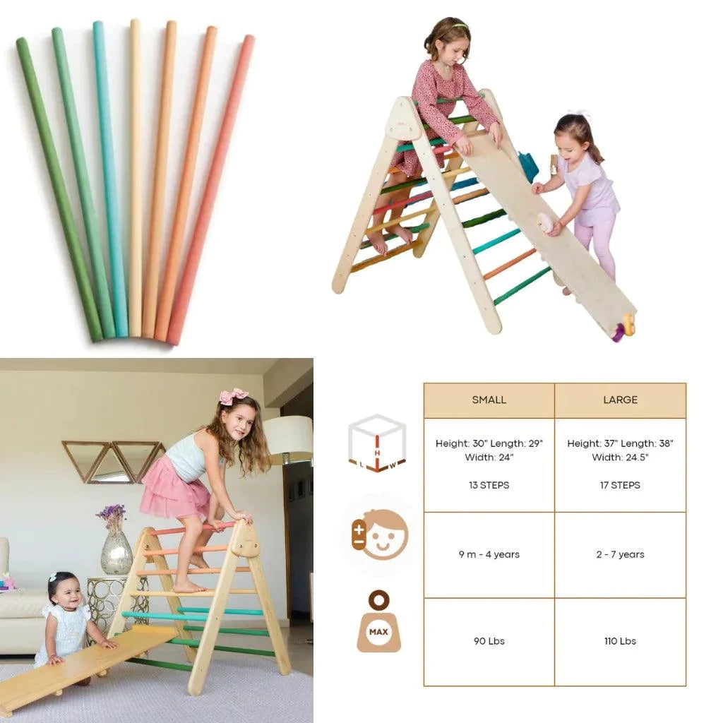 PIKLER CLIMBING FOLDABLE TRIANGLE by Wiwiurka Toys