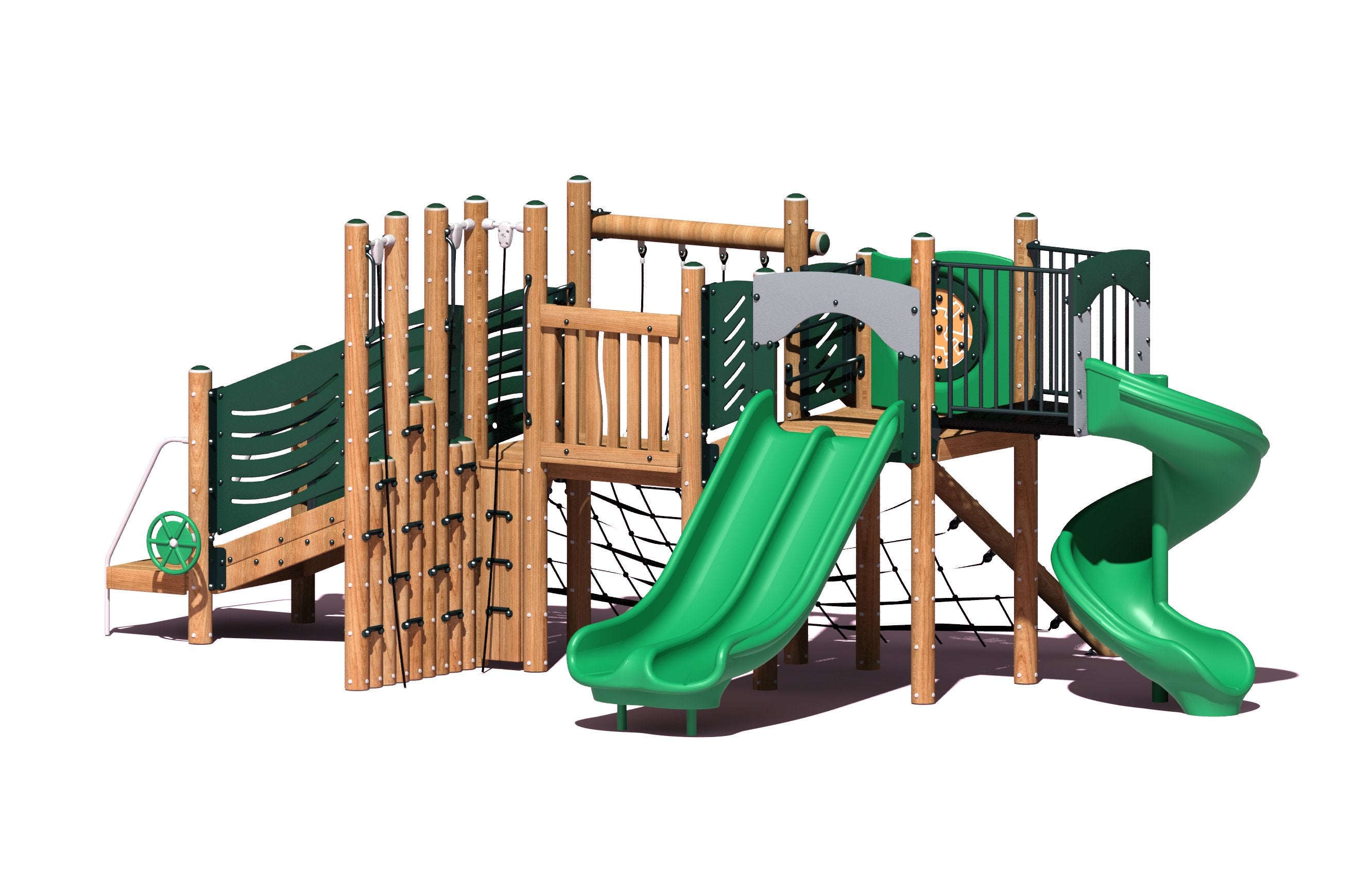 Castaway Play System | WillyGoat Playground & Park Equipment