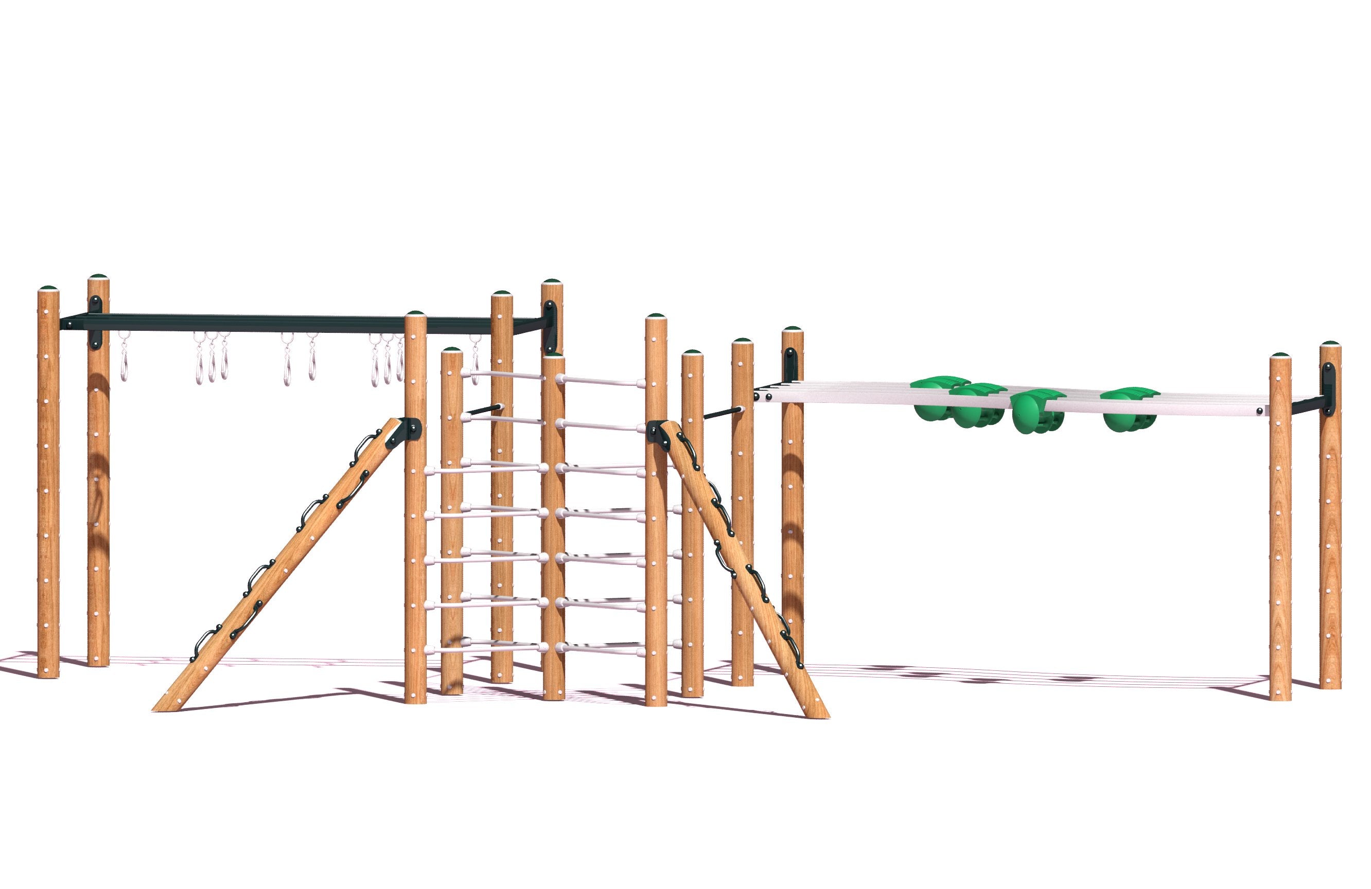 Criss Cross Play System  | WillyGoat Playground & Park Equipment