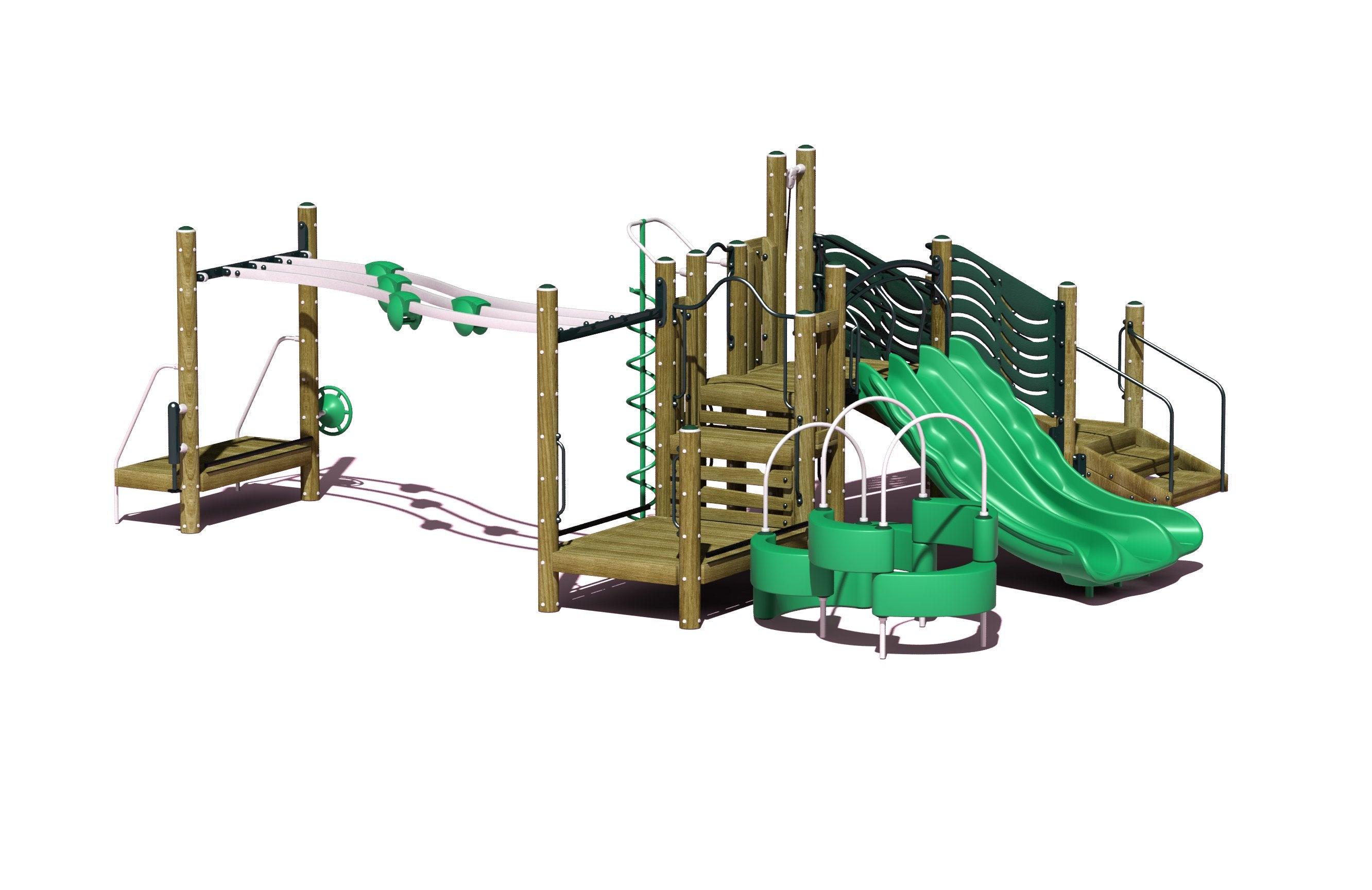 Pinnacle Play System (Accessible Playground) WillyGoat Playgrounds